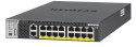 NETGEAR M4300-16X Zarządzany L3 10G Ethernet (100/1000/10000) Obsługa PoE 1U Czarny NETGEAR