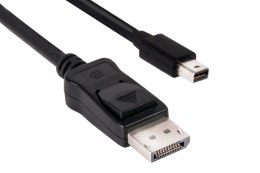 CLUB3D Mini DisplayPort to DisplayPort 1.4 HBR3 8K60Hz Cable, 2 Meter / 6.56 Feet CLUB3D