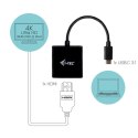 I-tec C31HDMI60HZP adapter kablowy 0,15 m USB Type-C HDMI Czarny, Turkusowy I-tec