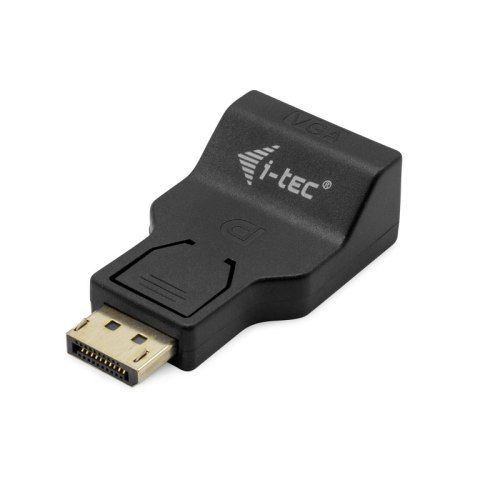 I-tec DP2VGAADA zmieniacz płci / kabli DisplayPort VGA Czarny I-tec