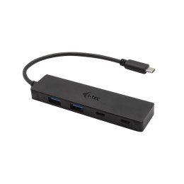 I-tec Metal C31HUBMETAL2A2C huby i koncentratory USB 3.2 Gen 1 (3.1 Gen 1) Type-C 5000 Mbit/s Czarny I-tec