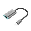 I-tec Metal C31METALHDMI60HZ adapter kablowy 0,15 m USB Type-C HDMI Szary, Turkusowy I-tec