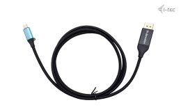 I-tec C31CBLDP8KBIDIR adapter kablowy 1,5 m DisplayPort USB Type-C Czarny I-tec