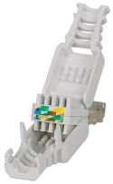 Intellinet 790482 wtyczka RJ45 Biały Intellinet