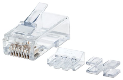 Intellinet 790550 wtyczka RJ45 Przezroczysty Intellinet