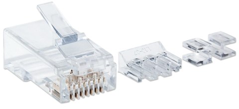 Intellinet 790550 wtyczka RJ45 Przezroczysty Intellinet