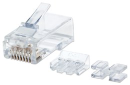 Intellinet 790666 wtyczka RJ45 Przezroczysty Intellinet