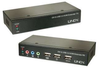 Lindy 39377 przełącznik KVM Czarny Lindy