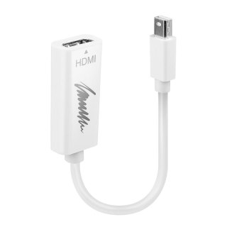 Lindy 41719 adapter kablowy Mini DisplayPort HDMI Biały Lindy