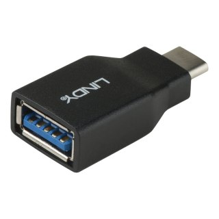 Lindy 41899 zmieniacz płci / kabli USB 3.1-C USB 3.1-A Czarny Lindy