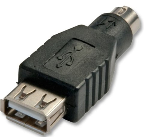 Lindy 70000 zmieniacz płci / kabli USB PS/2 Czarny Lindy