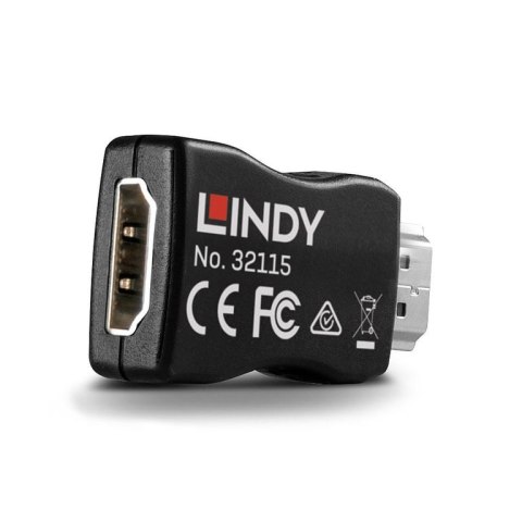 Lindy 32115 zmieniacz płci / kabli HDMI Czarny Lindy