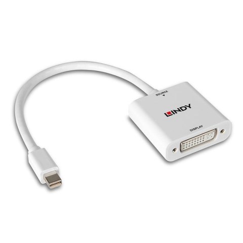 Lindy 38318 adapter kablowy 0,18 m Mini DisplayPort DVI-I Lindy