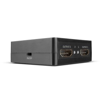 Lindy 38358 rozgałęziacz telewizyjny HDMI 2x HDMI Lindy