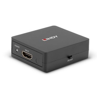 Lindy 38358 rozgałęziacz telewizyjny HDMI 2x HDMI Lindy