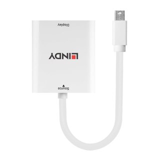 Lindy 41069 adapter kablowy Mini DisplayPort HDMI Typu A (Standard) Biały Lindy