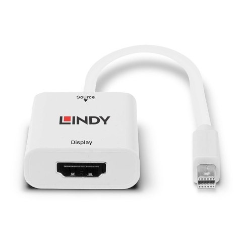 Lindy 41069 adapter kablowy Mini DisplayPort HDMI Typu A (Standard) Biały Lindy