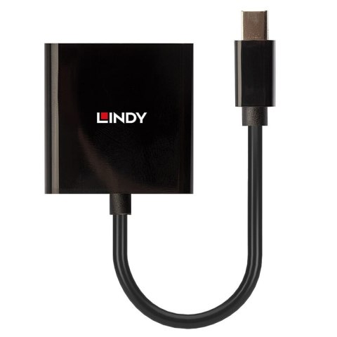 Lindy 41736 zmieniacz płci / kabli Mini DisplayPort DVI-D Czarny Lindy