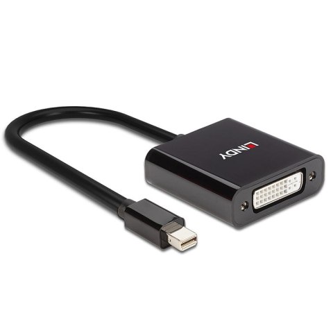 Lindy 41736 zmieniacz płci / kabli Mini DisplayPort DVI-D Czarny Lindy