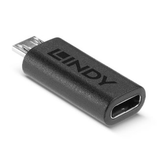 Lindy 41903 zmieniacz płci / kabli USB Type C USB Type Micro-B Czarny Lindy