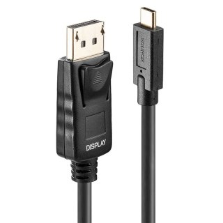 Lindy 43305 adapter kablowy 5 m USB Type-C DisplayPort Czarny Lindy