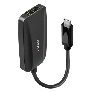 Lindy 43337 adapter kablowy 0,13 m USB Type-C DisplayPort Czarny Lindy