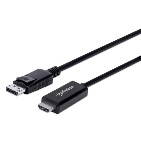 Manhattan 153218 adapter kablowy 3 m DisplayPort HDMI Czarny Manhattan