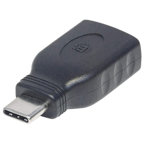 Manhattan 354646 zmieniacz płci / kabli USB C USB A Czarny Manhattan