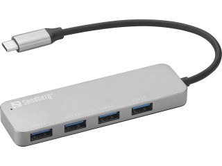 Sandberg USB-C to 4 x USB 3.0 Hub SAVER Sandberg