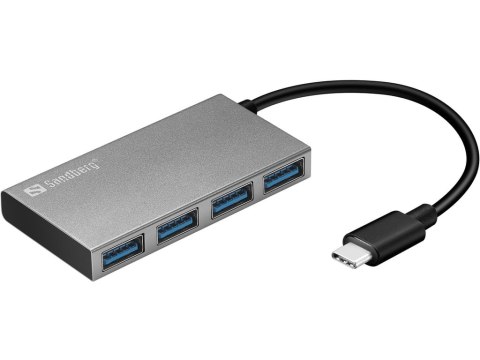 Sandberg USB-C to 4 xUSB 3.0 Pocket Hub Sandberg