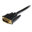 StarTech 0.5m, HDMI - DVI-D 0,5 m Czarny StarTech.com