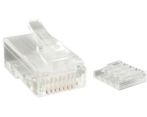 StarTech CRJ45C6STR50 wtyczka RJ-45 Przezroczysty StarTech.com