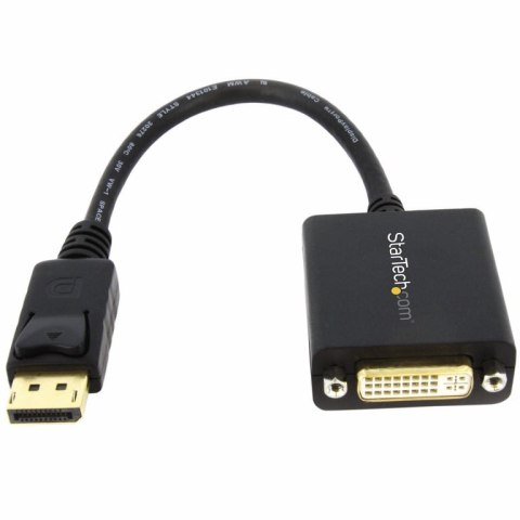 StarTech DP2DVI2 adapter kablowy 0,152 m DisplayPort DVI-I Czarny StarTech.com