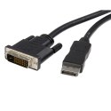 StarTech DP2DVIMM6 adapter kablowy 1,8 m DisplayPort DVI-D Czarny StarTech.com