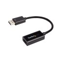 StarTech DP2HD4KS adapter kablowy 0,15 m DisplayPort HDMI Typu A (Standard) Czarny StarTech.com