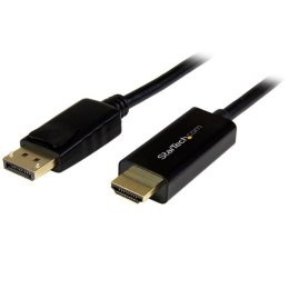 StarTech DP2HDMM1MB adapter kablowy 1 m DisplayPort HDMI Typu A (Standard) Czarny StarTech.com