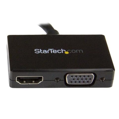 StarTech DP2HDVGA adapter kablowy 0,15 m Czarny StarTech.com