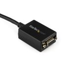 StarTech DP2VGA2 adapter kablowy 0,225 m DisplayPort VGA (D-Sub) Czarny StarTech.com