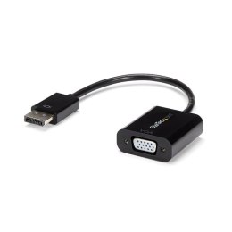 StarTech DP2VGA3 adapter kablowy 0,1 m DisplayPort VGA (D-Sub) Czarny StarTech.com