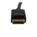 StarTech DP2VGAMM10B adapter kablowy 3 m DisplayPort VGA (D-Sub) Czarny StarTech.com