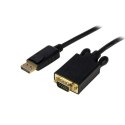 StarTech DP2VGAMM15B adapter kablowy 4,6 m DisplayPort VGA (D-Sub) Czarny StarTech.com