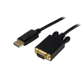 StarTech DP2VGAMM15B adapter kablowy 4,6 m DisplayPort VGA (D-Sub) Czarny StarTech.com