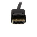 StarTech DP2VGAMM15B adapter kablowy 4,6 m DisplayPort VGA (D-Sub) Czarny StarTech.com