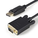 StarTech DP2VGAMM3B adapter kablowy 0,91 m DisplayPort VGA (D-Sub) Czarny StarTech.com