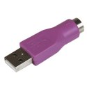 StarTech GC46MFKEY zmieniacz płci / kabli USB A PS/2 Fioletowy StarTech.com