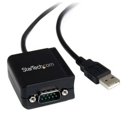 StarTech ICUSB2321FIS zmieniacz płci / kabli DB-9 USB A Czarny StarTech.com