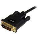 StarTech MDP2DVIMM10B adapter kablowy 3 m mini DisplayPort DVI-D Czarny StarTech.com