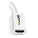 StarTech MDP2HD4KSW adapter kablowy 0,15 m Mini DisplayPort HDMI Biały StarTech.com