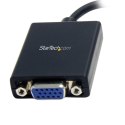 StarTech MDP2VGA adapter kablowy 0,13 m Mini DisplayPort VGA (D-Sub) Czarny StarTech.com