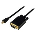 StarTech MDP2VGAMM10B adapter kablowy 3 m mini DisplayPort VGA (D-Sub) Czarny StarTech.com